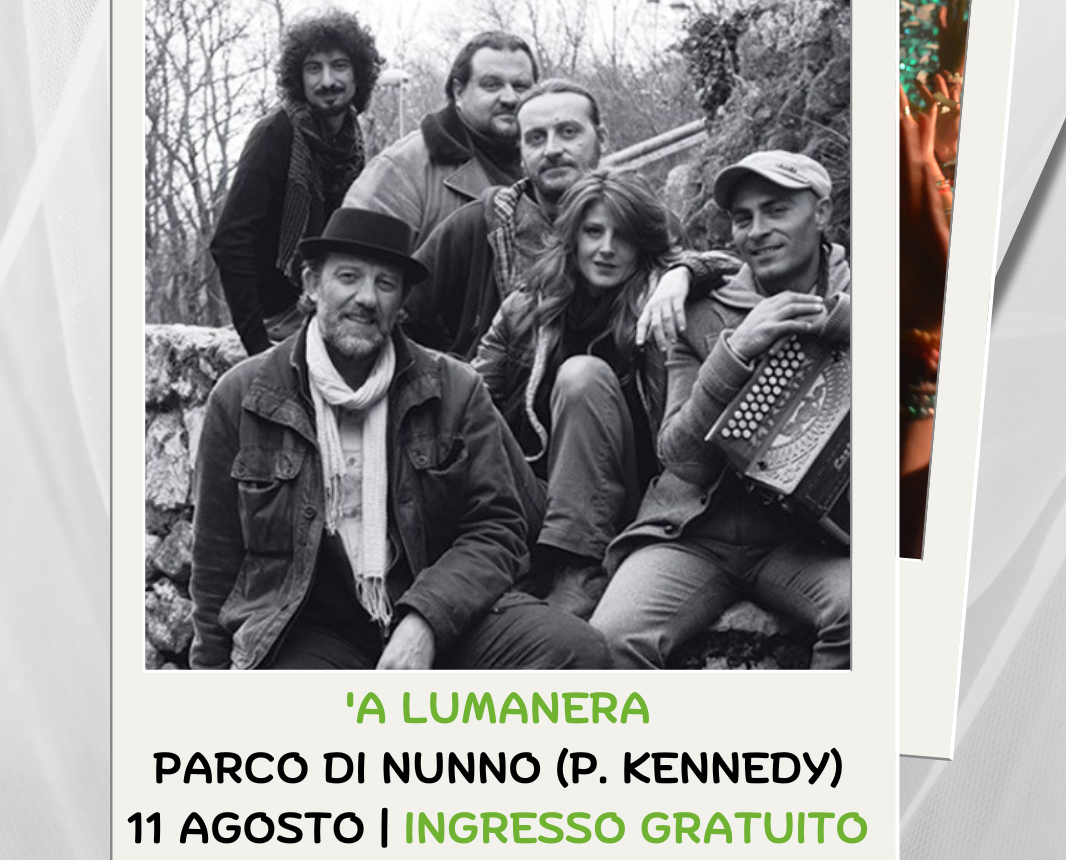 Avellino Summer Festival, weekend esplosivo con ‘A Lumanera, Daniele Silvestri e l’omaggio alla Carrà