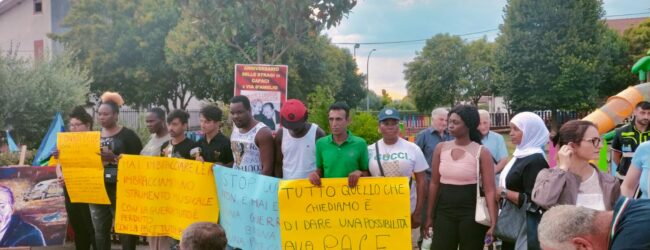 Gli ospiti del S.A.I. Solopaca ad Alife per la libertà e la legalità