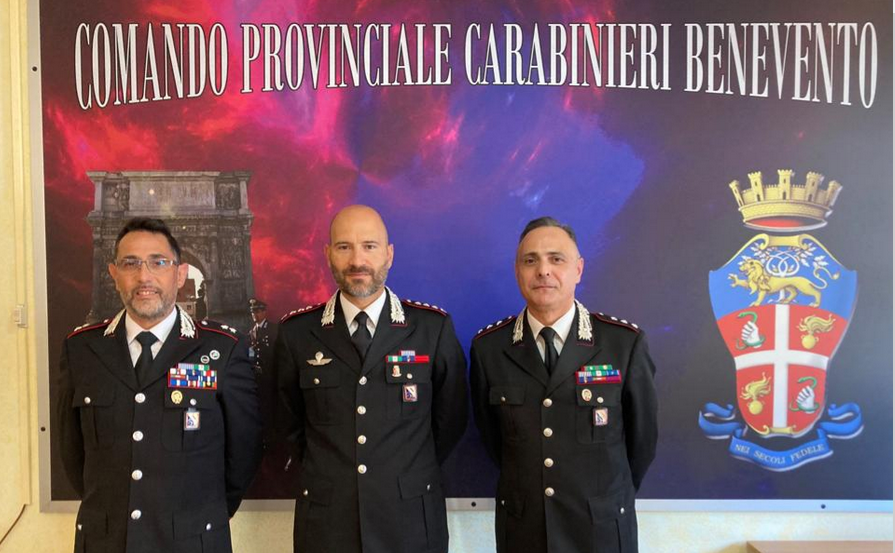 Comando Carabinieri Benevento: promossi due ufficiali