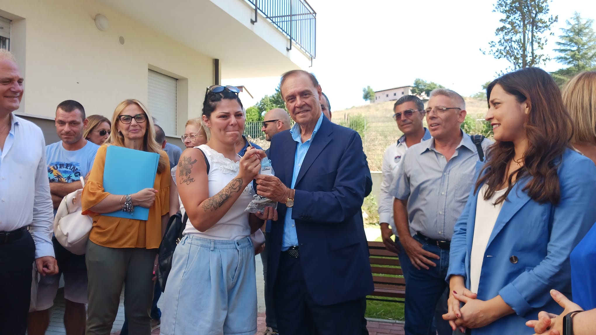 Un sogno che si avvera, consegnate le chiavi degli alloggi a Capodimonte