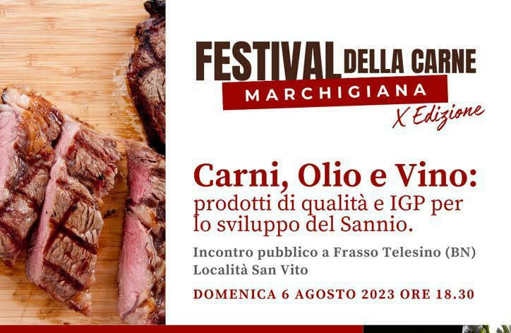 Al Festival della Marchigiana di Frasso Telesino un momento di  approfondimento sulla carne, olio e vino - Lab TV Lab TV