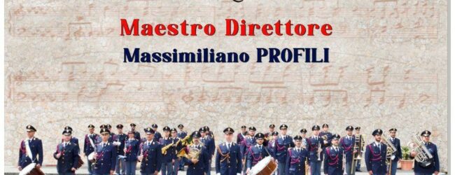 La Fanfara della Polizia di Stato in concerto a Pietrastornina
