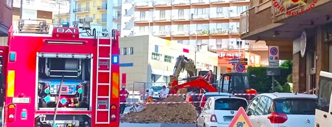 Avellino| Fuga di gas in via Tagliamento, intervengono i vigili del fuoco