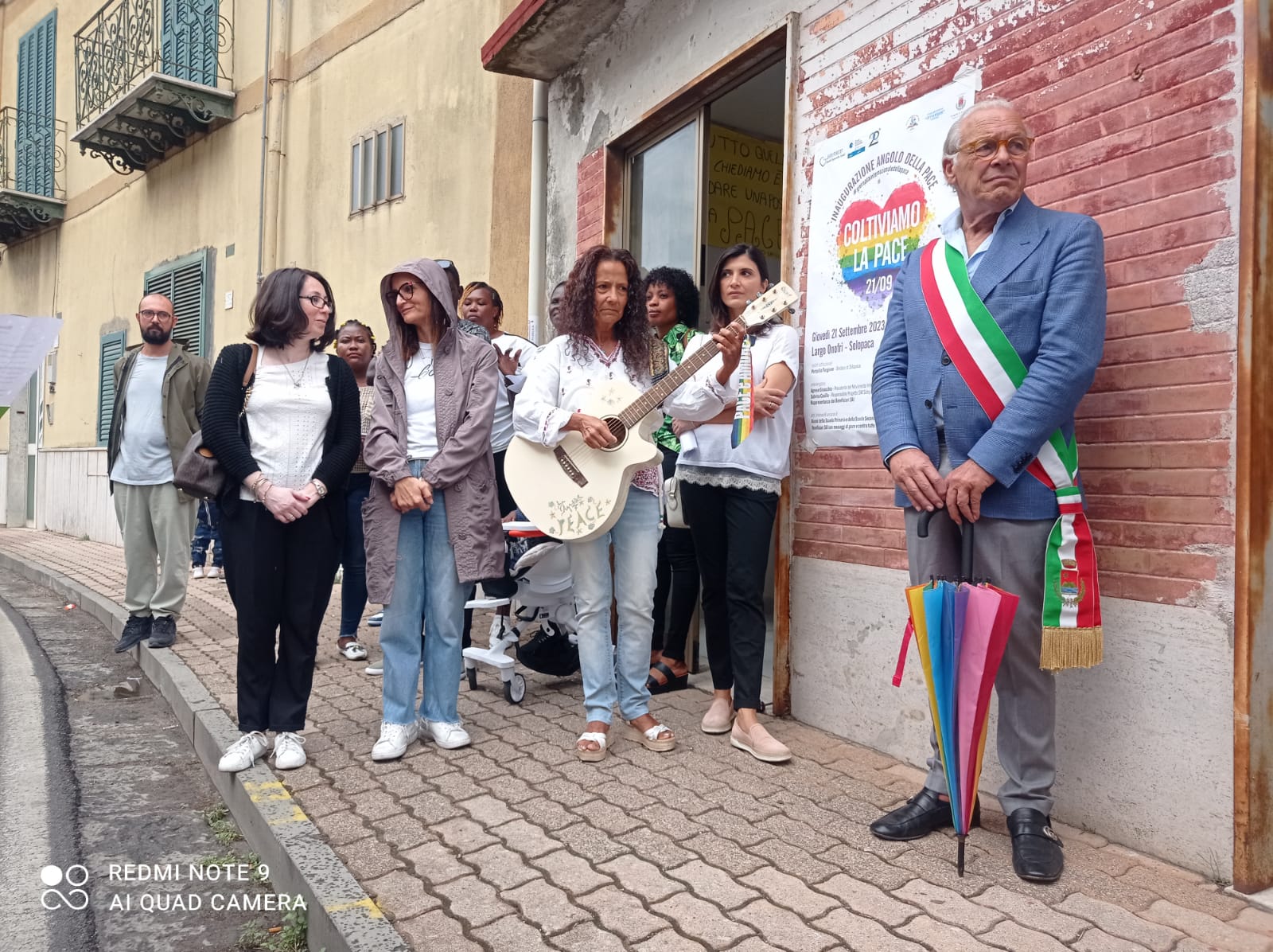 Angolo della pace, tempio dell’accoglienza e dei colori anche a Solopaca