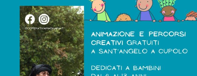 Sant’Angelo a Cupolo, continuano gli appuntamenti di “Animazione e Percorsi creativi per bambini”
