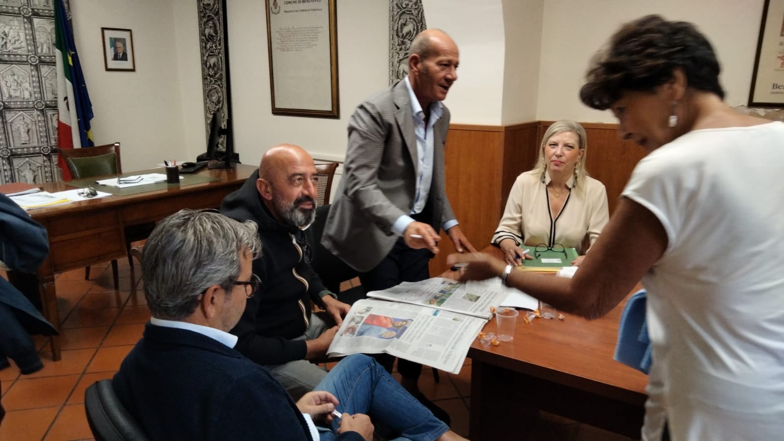Capigruppo, Consiglio il 2 ottobre alle 16