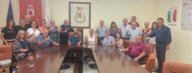 Successo per la visita di una delegazione Usa nel comune più “vitato” d’Italia. Di Santo: “E’ questo il vero modo per fare turismo di ritorno”