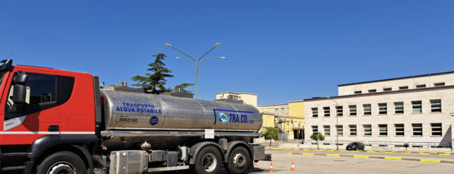 Emergenza idrica a Benevento, zone di posizionamento delle autobotti