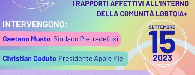 Pietradefusi| Apple Pie, nuovo evento dell’associazione LGBT+