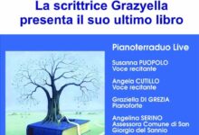 San Giorgio del Sannio| Alla Terrazza Marzani Graziella Di Grezia presenta il libro “L’attesa”