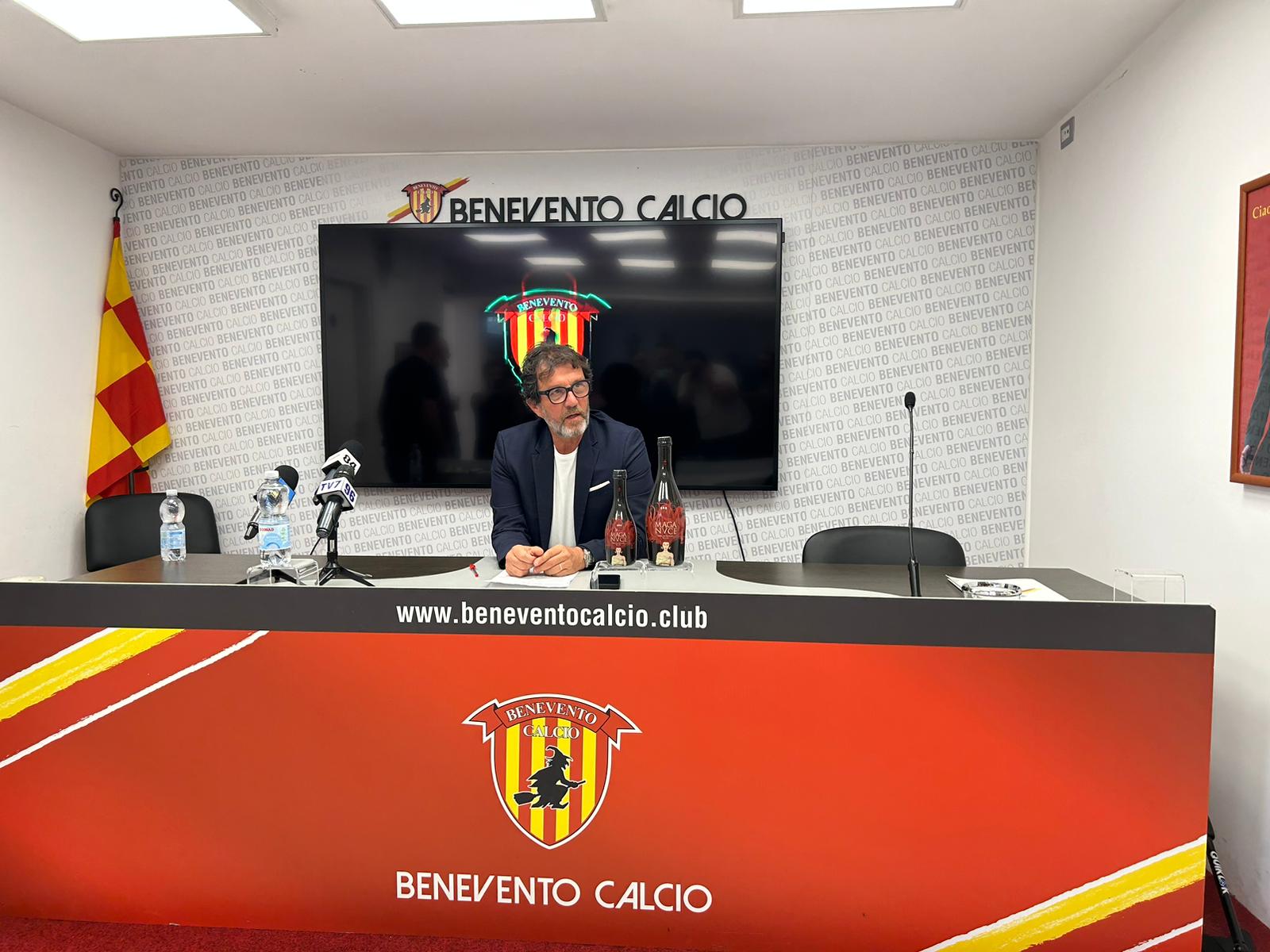 Benevento, Carli: “Vi spiego il mercato. Obiettivi? Vogliamo dare un’anima a questa squadra”