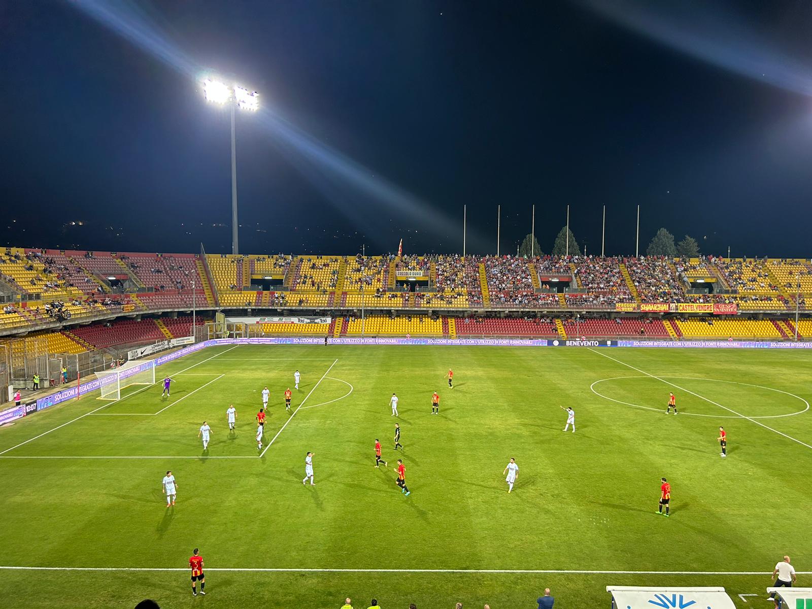 Benevento-V. Francavilla: 1-0. Ferrante firma il primo successo della Strega