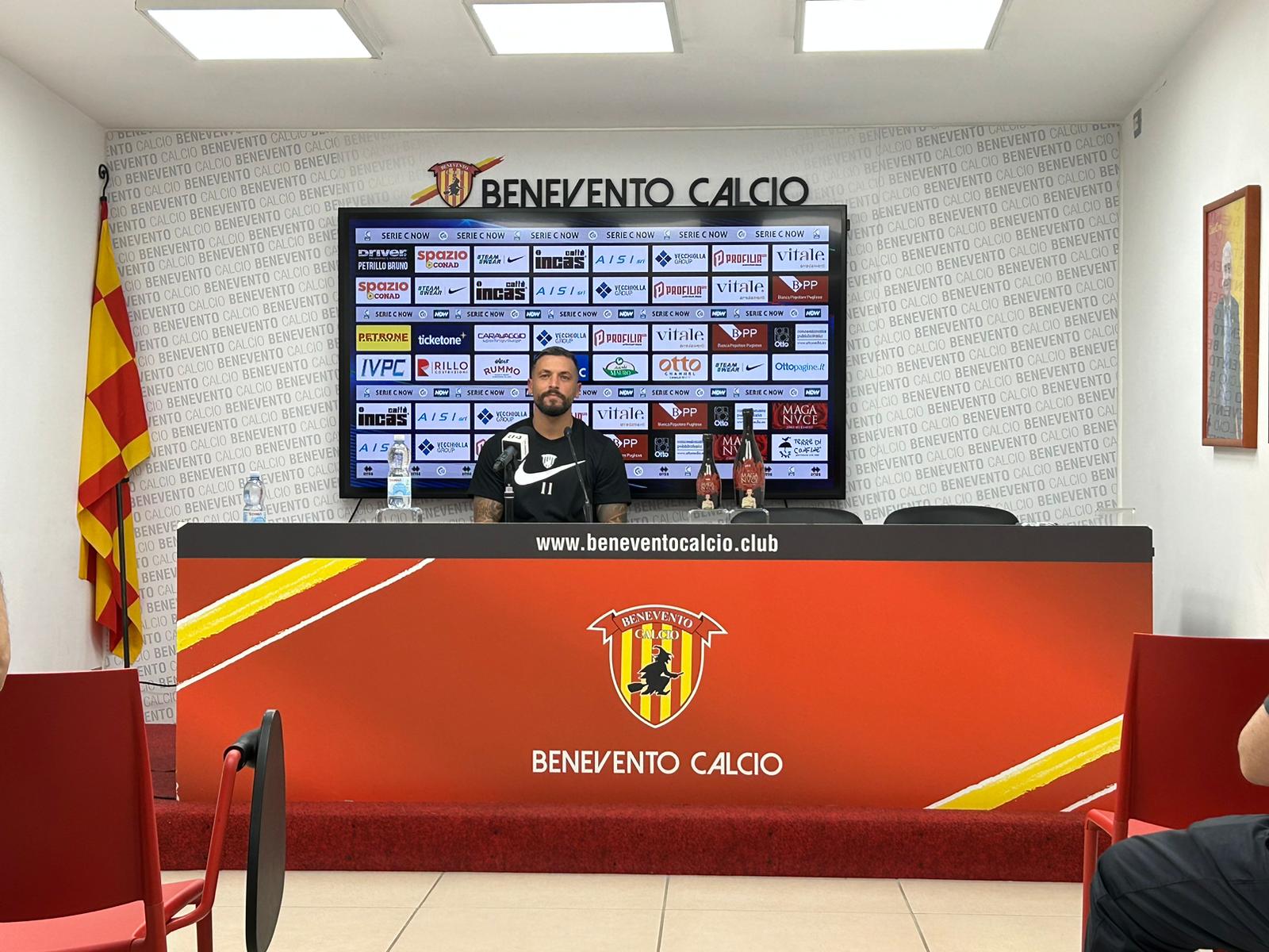 Benevento, Ferrante: “Contento per il gol, vogliamo portare i tifosi dalla nostra parte”