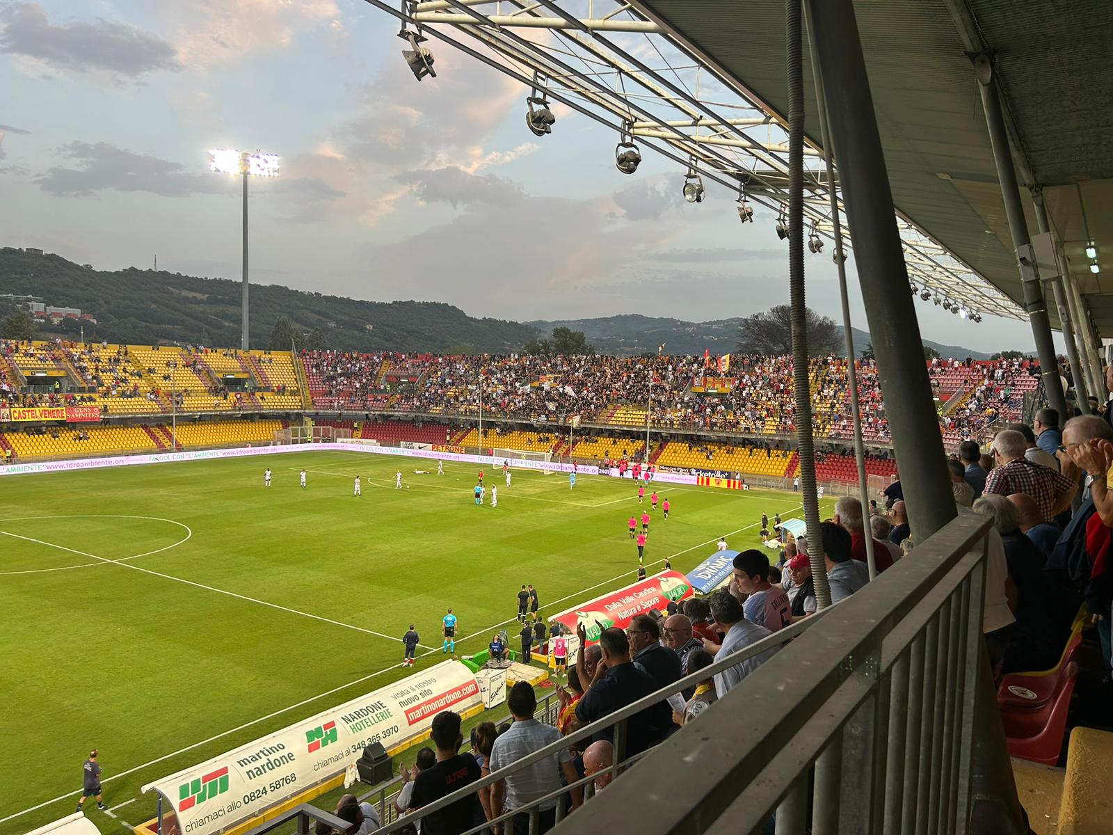 Benevento-Taranto: 2-1. Ferrante e Karic firmano il successo