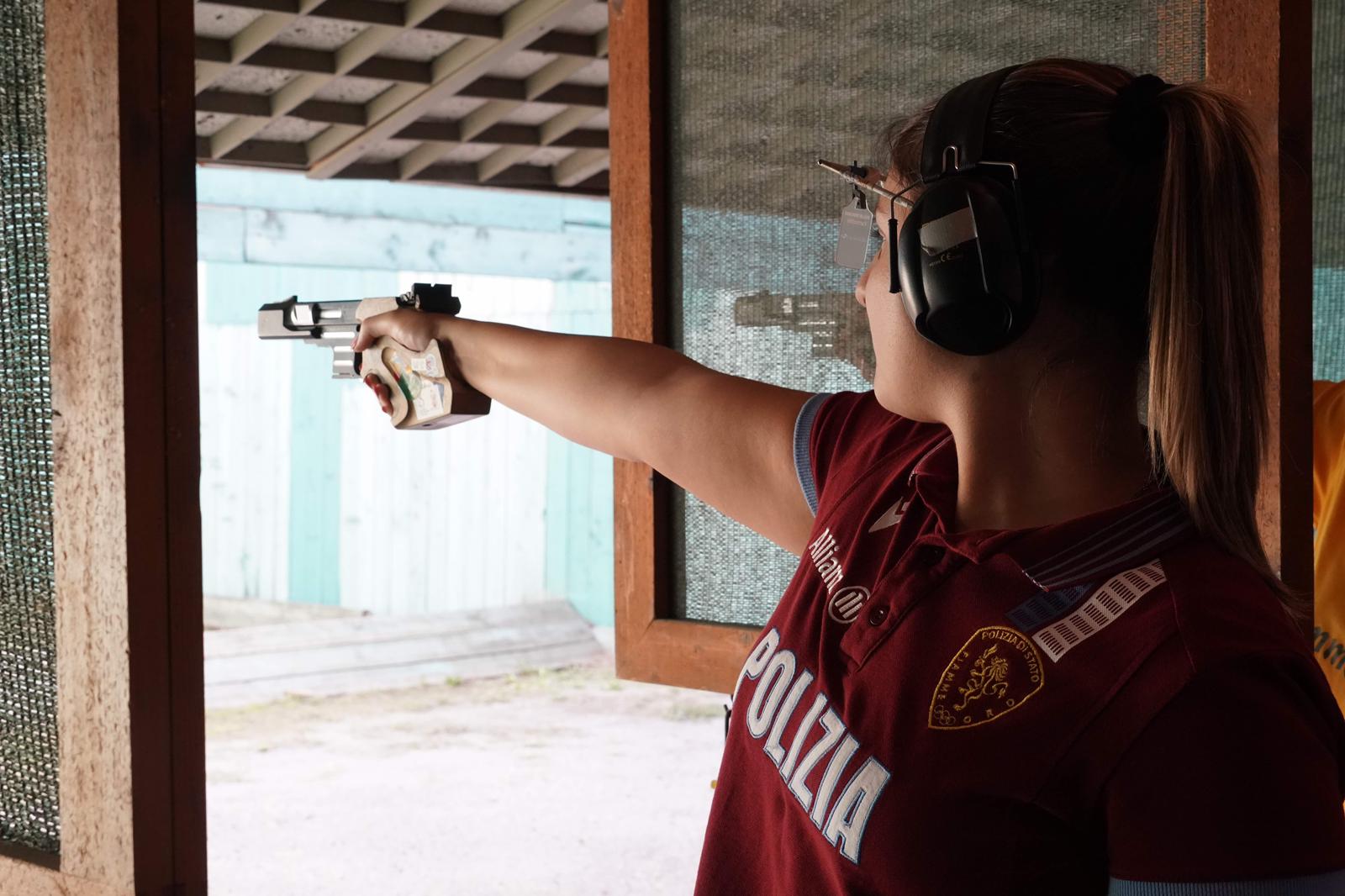 Tiro a segno, Varricchio fa il bis: campionessa italiana anche nella pistola sportiva