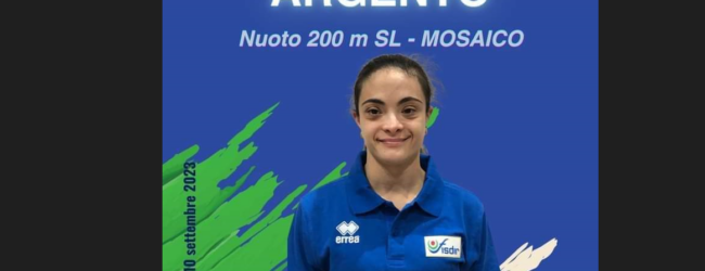 Europei di Nuoto,la caudina Carmen Scianguetta conquista due medaglie d’argento e un bronzo