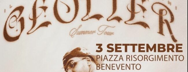 Benevento Città Spettacolo, concerto di Geolier sold-out