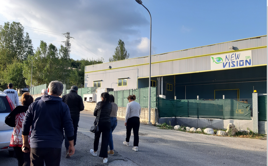 Disastro Sassinoro, Carabinieri alla New Vision