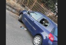 Auto danneggiate nei pressi della stazione centrale di Benevento