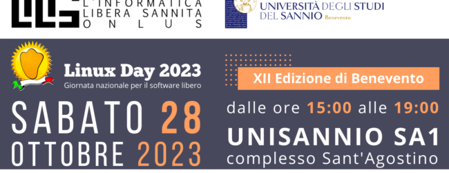 LINUX DAY 2023: A Benevento l’evento che coinvolge esperti e neofiti