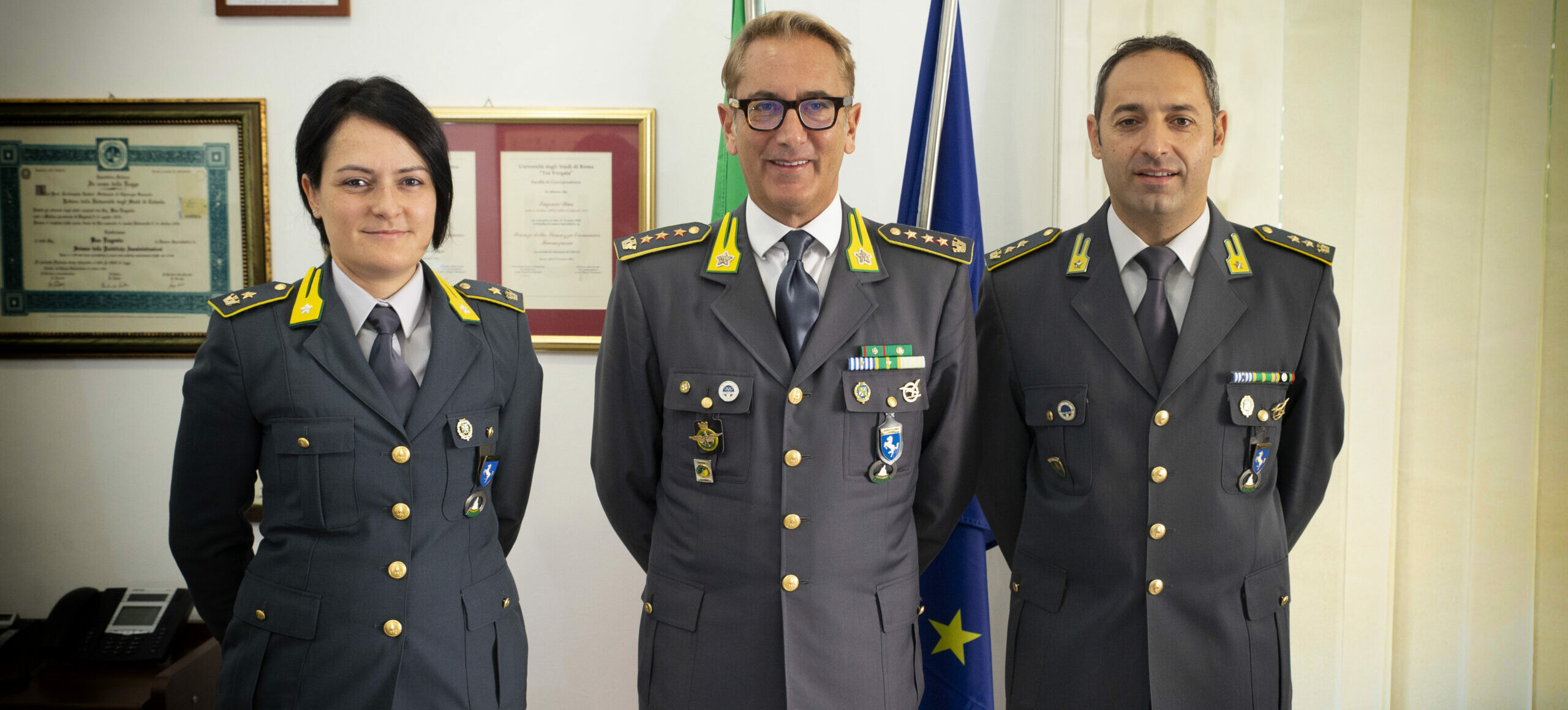 Cambio al vertice alla Guardia di Finanza: il Maggiore Francesca Conte subentra al Ten. Col. Giovanni Ferrajolo