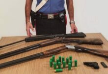Controlli nel Fortore: uomo denunciato per omessa denuncia e detenzione abusiva di armi e munizioni