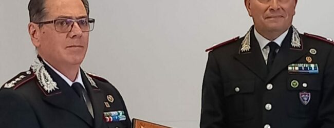 Carabinieri Forestali di Benevento, saluta il Colonnello Curto che va in pensione. Alvino comandante ad interim
