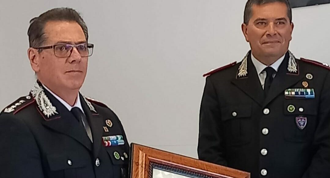 Carabinieri Forestali di Benevento, saluta il Colonnello Curto che va in pensione. Alvino comandante ad interim