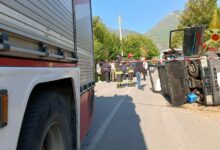 Ospedaletto| Sbanda con l’auto e si ribalta, morto 65enne