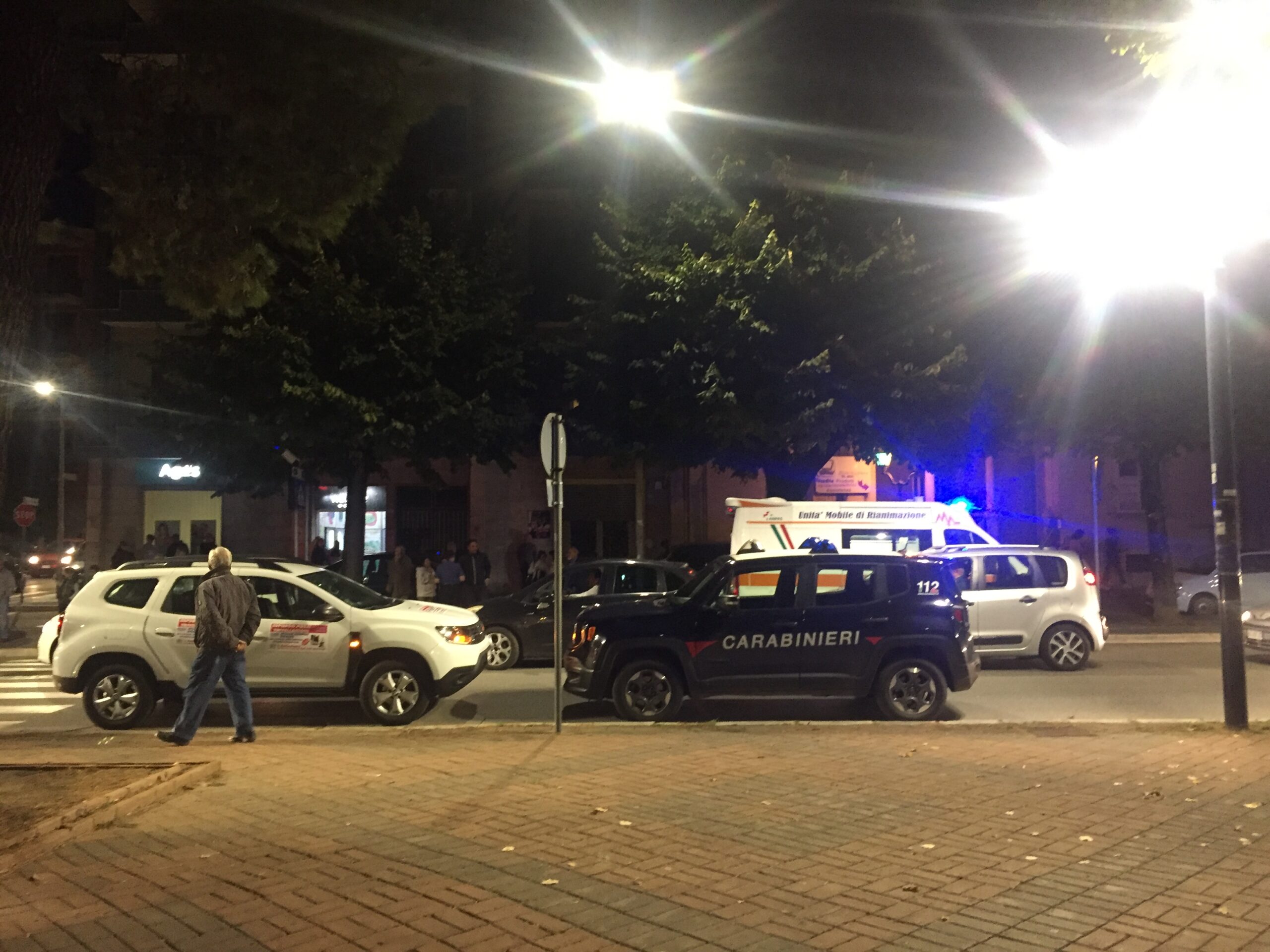 San Giorgio del Sannio, uomo investito al Viale Spinelli, tanto spavento