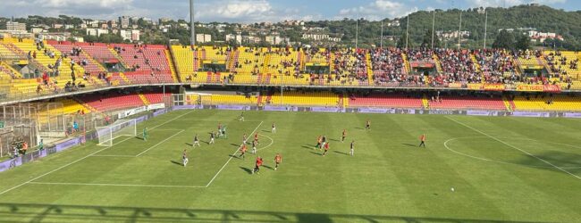 Benevento-Picerno: 2-2. Kubica regala il pareggio in extremis