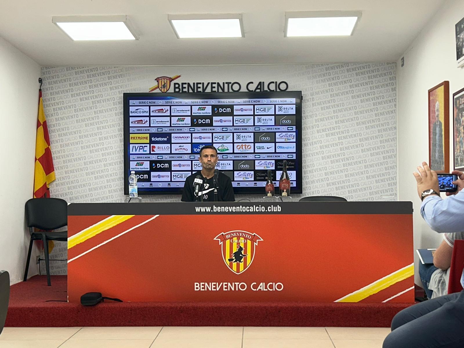 Benevento, Ciano: “Abbiamo sofferto il palleggio avversario. Ripartiamo dallo spirito dimostrato con il pareggio”