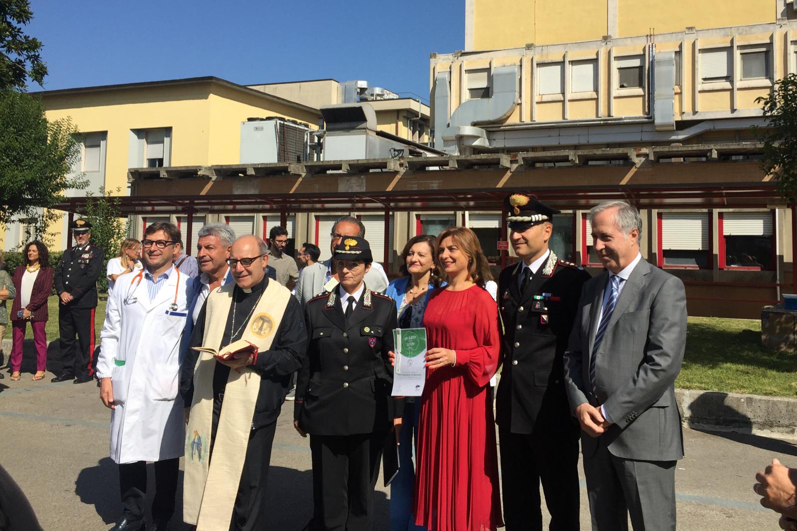 Al San Pio di Benevento piantumati tre ‘Alberi per la salute’