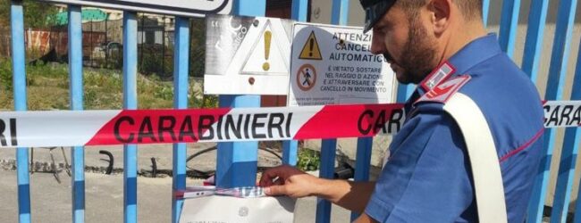 Torre le Nocelle| Fiamme in uno stabilimento in disuso, denunciati due uomini: ora analisi dell’Arpac