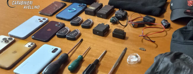 Atripalda| Sorpresi con arnesi da scasso e chiavi alterate, denuncia e Foglio di Via per 5 giovani