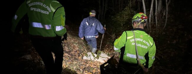 Montemarano| Si perde mentre va a cercare funghi, 67enne recuperato dal Soccorso Alpino e Speleologico
