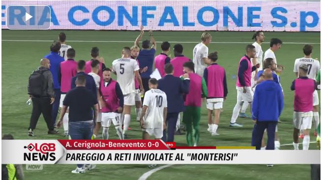 Audace Cerignola-Benevento: 0-0. La sintesi della partita
