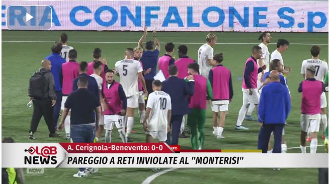 Audace Cerignola-Benevento: 0-0. La sintesi della partita