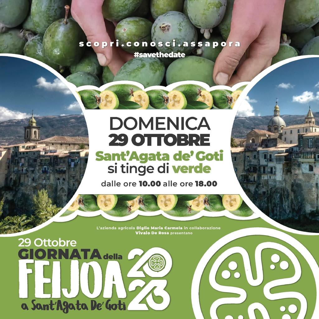 Sant’Agata de’ Goti si tinge di verde con l’evento dedicato alla ‘Feijoa’
