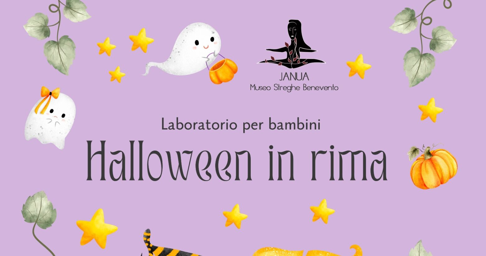 Janua Museo delle Streghe, i laboratori di ‘Halloween in Rima’