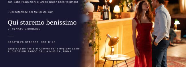 ‘Qui Staremo Benissimo’ di Renato Giordano, la presentazione del trailer a Roma