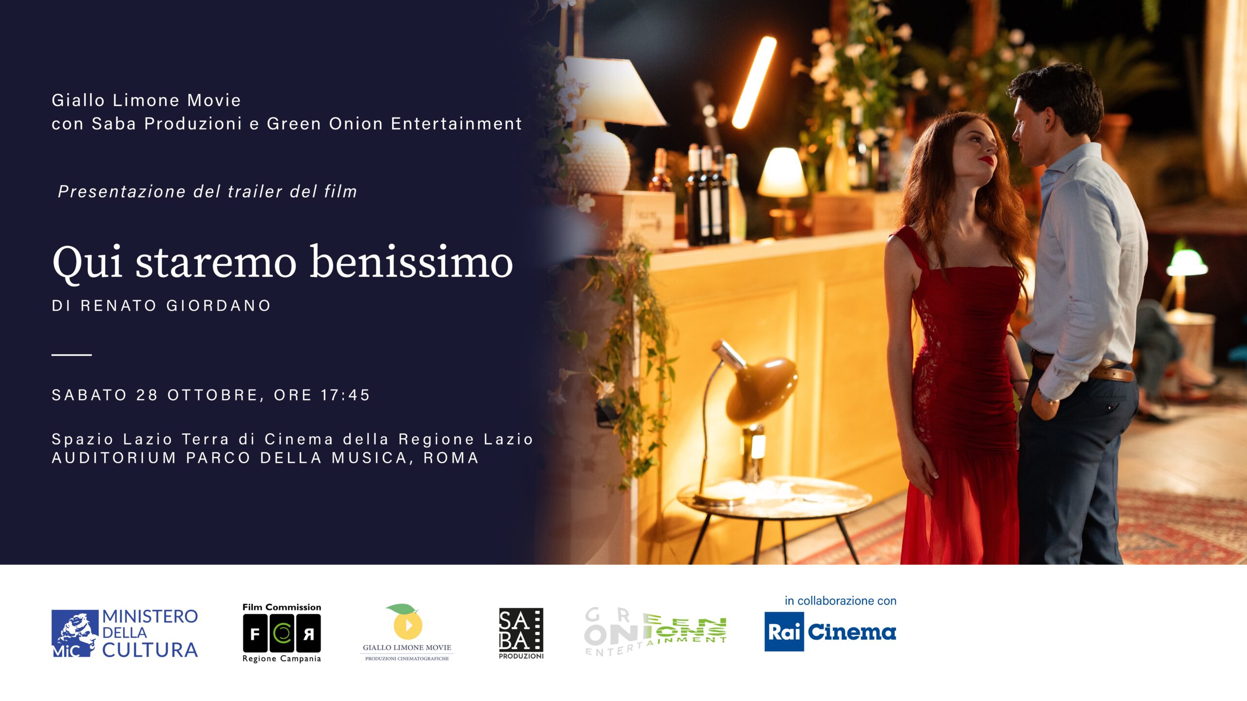 ‘Qui Staremo Benissimo’ di Renato Giordano, la presentazione del trailer a Roma
