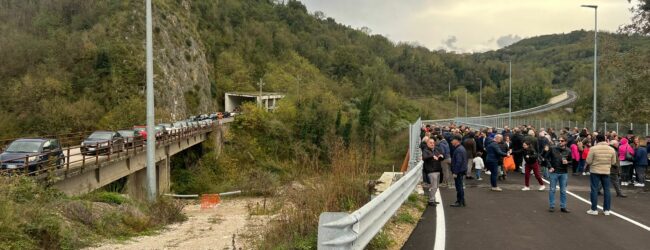 Castelpoto, inaugurata nuova strada provinciale 151 “Portelle”