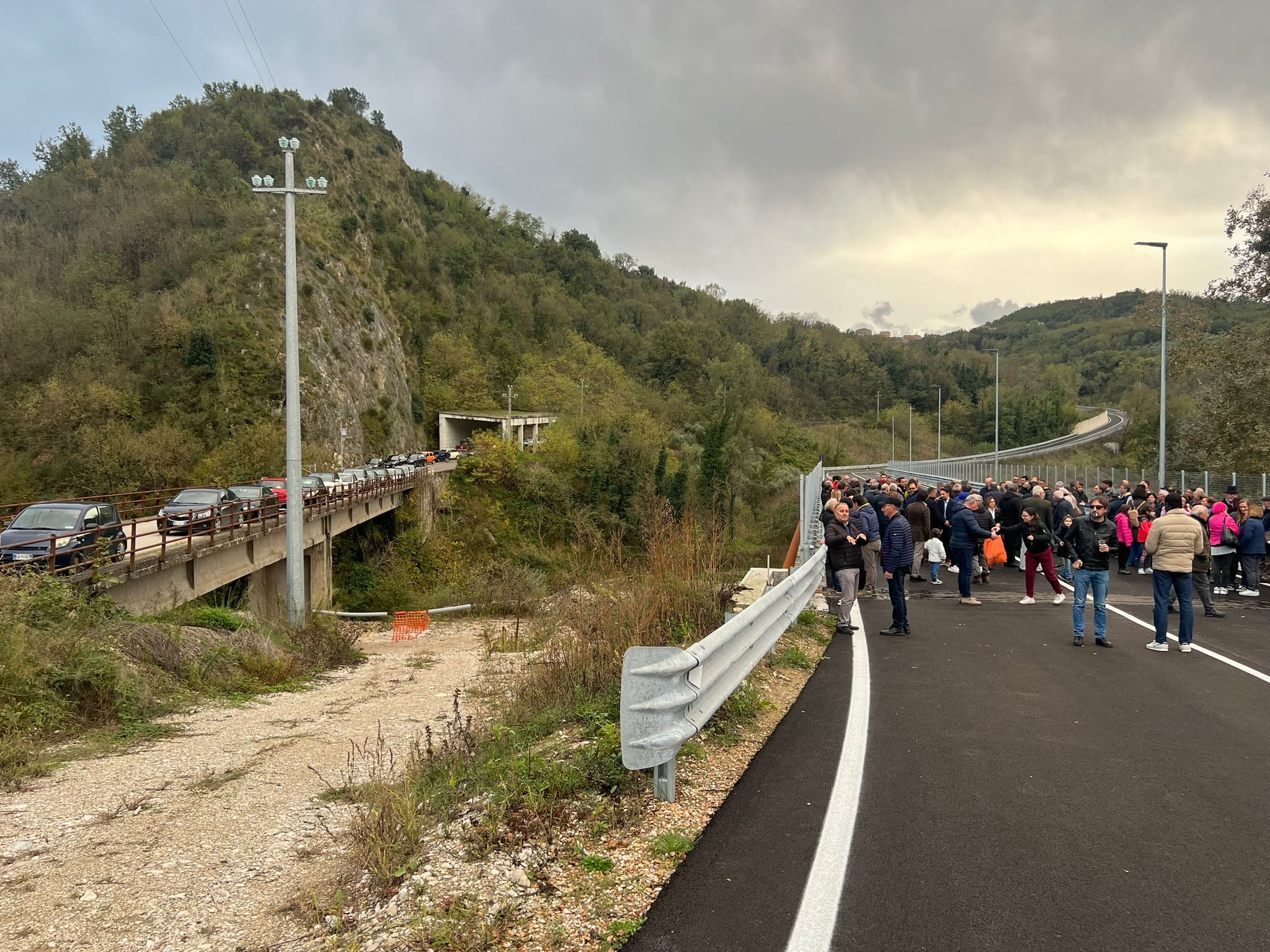 Castelpoto, inaugurata nuova strada provinciale 151 “Portelle”