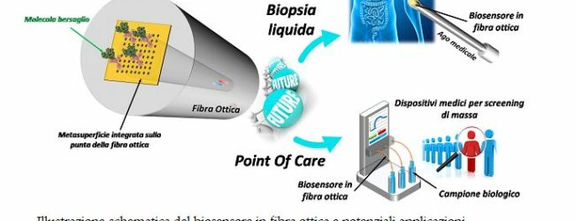Unisannio, ricercatori sviluppano un nuovo biosensore fotonico integrabile in aghi medicali per biopsie liquide ‘in vivo’