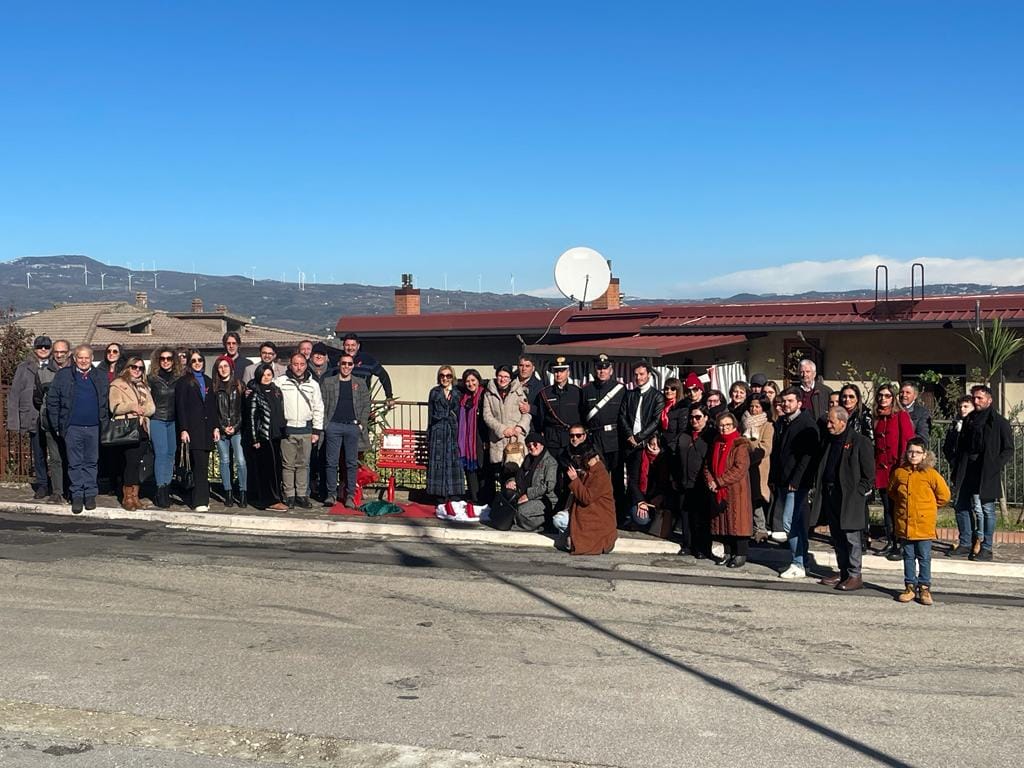 A Paupisi la quarta panchina rossa dedicata alle donne