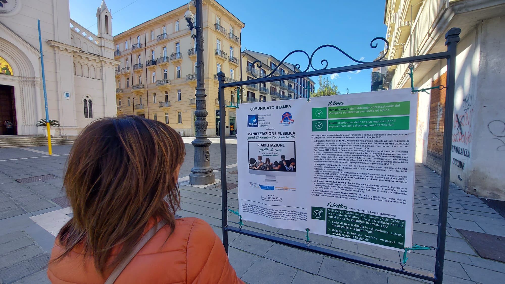 Avellino| Riabilitazione, giovedì la manifestazione sul tema della parità di cure