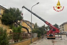 Maltempo, in Irpinia 75 interventi dei Vigili del Fuoco. A Benevento disagi in contrada Madonna della Salute