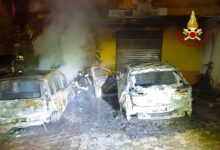 Solofra| Tre auto in fiamme nella notte, appartengono alla stessa famiglia