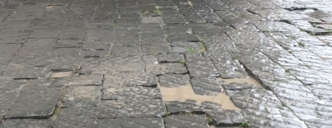 Basoli di Via Annunziata, si sbloccano i lavori